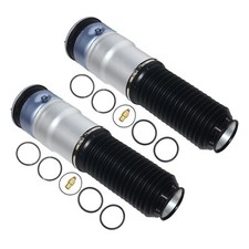 Pair Rear LH+RH Air Suspension Springs For BMW 740i 750Li 760Li F01 F02 09-14