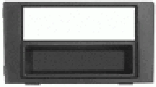 Panneau Avec Trou Iso / Double din Couleur Noire Fiat Iveco Daily 07 - Photo 1/1