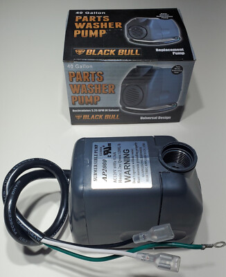 Replacement PARTS WASHER SOLVENT PUMP submersible AP2000 4 LARGE 40 Gallon Units