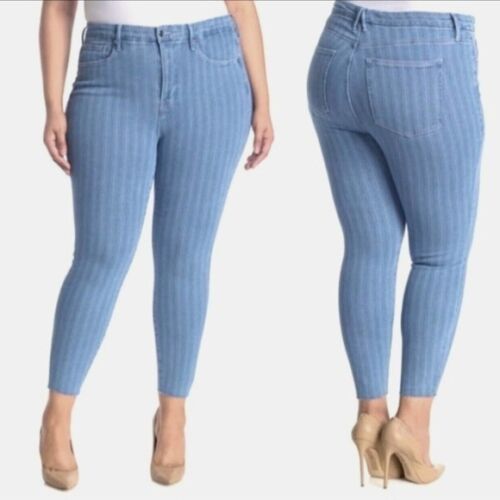 Good American Good Leg Crop Jeans Size 18