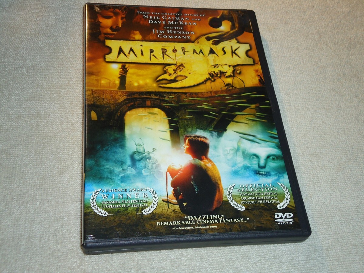 Mirror Mask DVD Neil Gaiman Dave McKean Jim Henson Company with