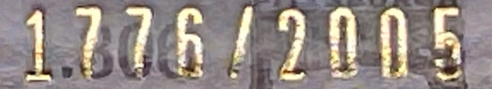 Pop 4 PSA 10 2005 Topps GOLD Albert Pujols Cabrera Lee 1776/2005 Revolution 1/1 - Image 3 of 4