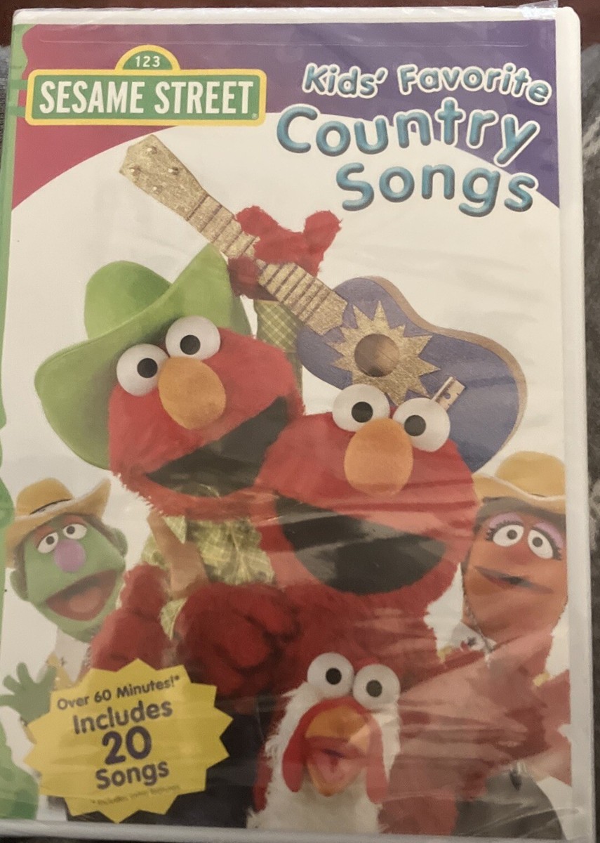 Kids Favorite Country Songs (DVD, 2007) Sesame Street - New