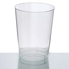 10 oz Disposable CLEAR PLASTIC CUPS Party TABLEWARE SALE