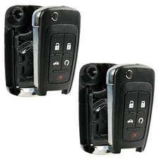 2 Key Fob Remote 5b Shell Case Replacement for Buick Chevrolet GMC OHT01060512