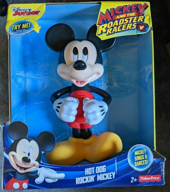mickey mouse singing hot dog toy