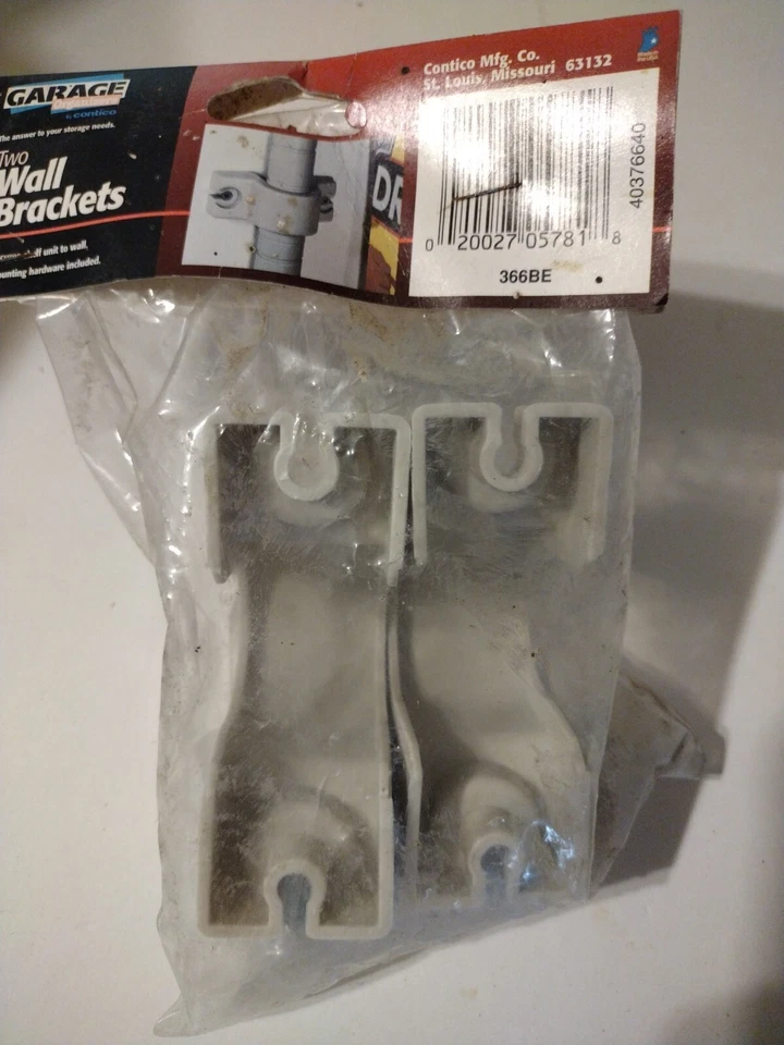 Garage Organizer 2 Wall Brackets. Secure Shelf To Wall - Image 4 of 4