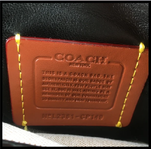 Borsa a tracolla Coach CP149 Tabby 20 trapuntatura pelle nappa nero argento outlet NUOVA