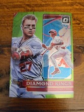 2022 Donruss Optic Diamond Kings Lime Green Prizm #22 Tyler O'Neill Cardinals