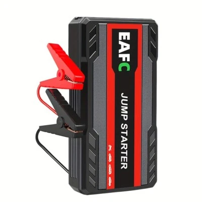 EAFC Booster Batterie Voiture 600A – Démarreur Auto/Moto 3L Powerbank & Lampe Torche