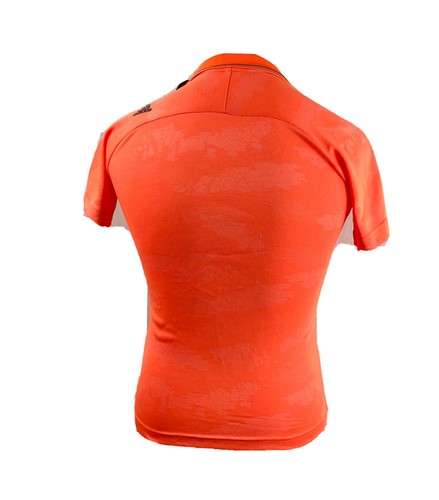 Adidas Messi Polo Shirt 11-12 Years Football Leo Messi Climalite Orange 2013 - Picture 4 of 12