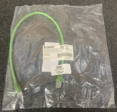 Beckhoff ETHERCAT/ETHERNET CABLE 0.50M ZK1090-9191-0005
