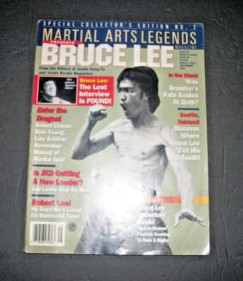MARTIAL ARTS LEGENDS presents Bruce Lee Collector's Edition #2 September 1994