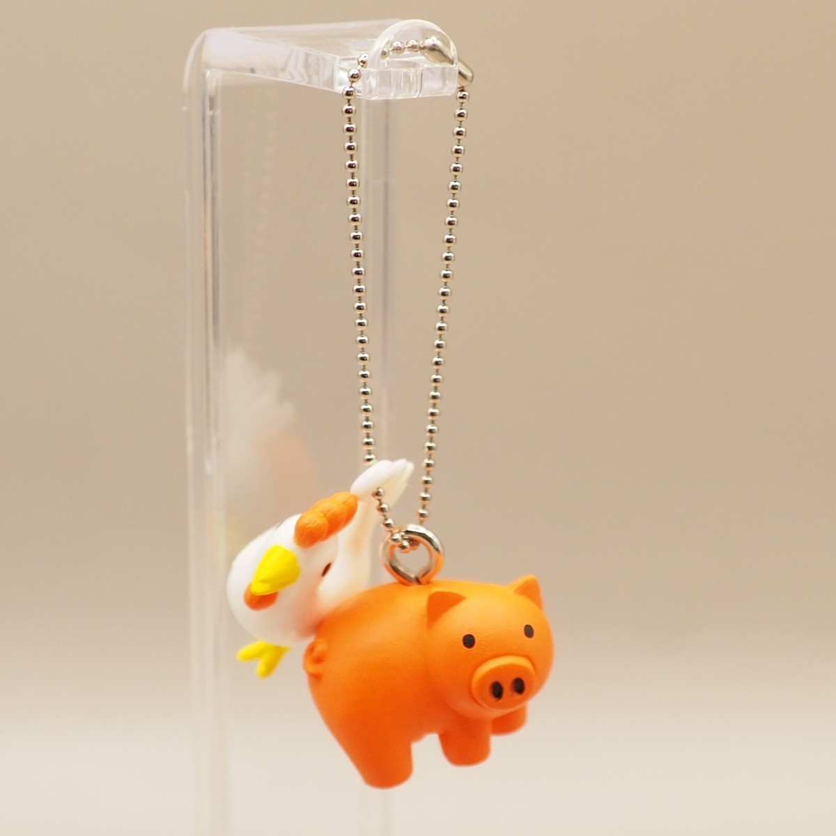 Pig Chicken Miffy Mascot Keychain Takara Tomy Arts Dick Bruna