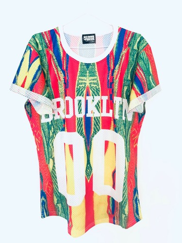 Camiseta Brookltn Biggie perforada ventilada 00 hombre + mujer LA #HFLA - Imagen 2 de 8