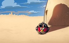Star Wars angry birds desert tatooine anakin Custom Gaming Mat Desk 4302