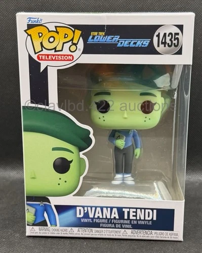 Funko POP!  Star Trek Lower Decks: D'Vana Tendi - 1435 Television Read!