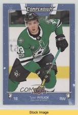 2017-18 Upper Deck Compendium Blue Tyler Pitlick #382 READ 0e3