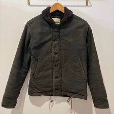 Buzz Rickson's William Gibson Type N-1 Deck Jacket Men's Outerwear Cotton Size S