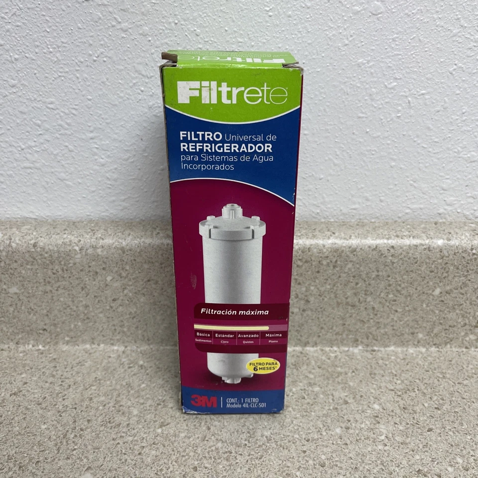 NEW 3M Filtrete Universal In Line Refrigerator Filter 6 Months 4IL-CLC-S01 HTF - Image 4 of 4