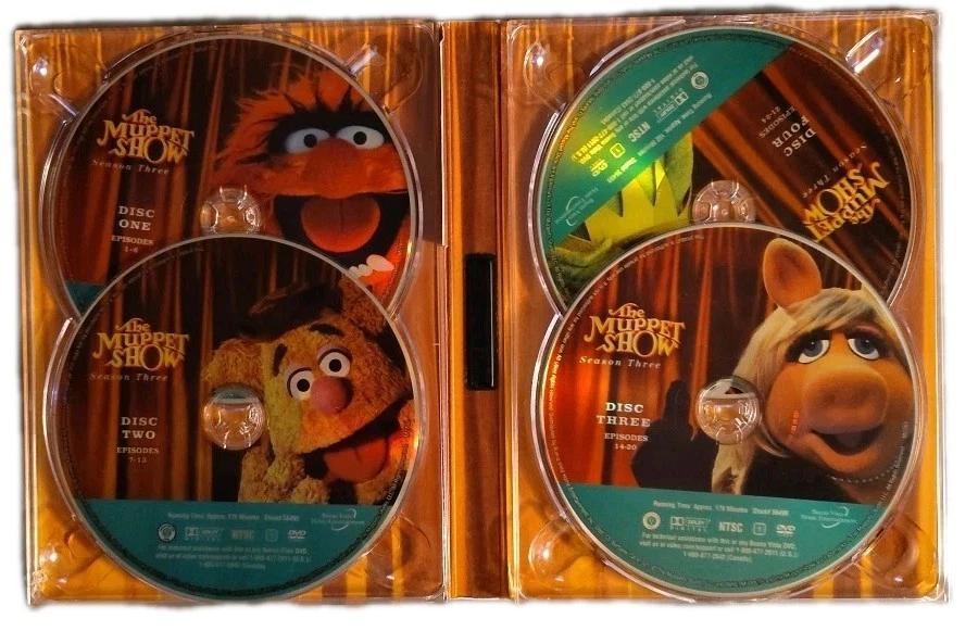 The Muppet Show - Season 3 DVD (4-Disc Set) Foto 3 de 4