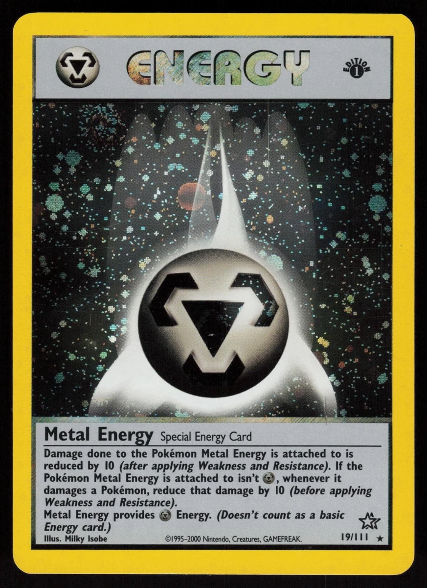 Pokémon TCG Metal Individual Collectible Card Game Cards English 1st  Edition for sale