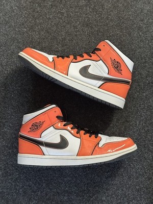Nike Jordan 1 Mid 42 Orange White