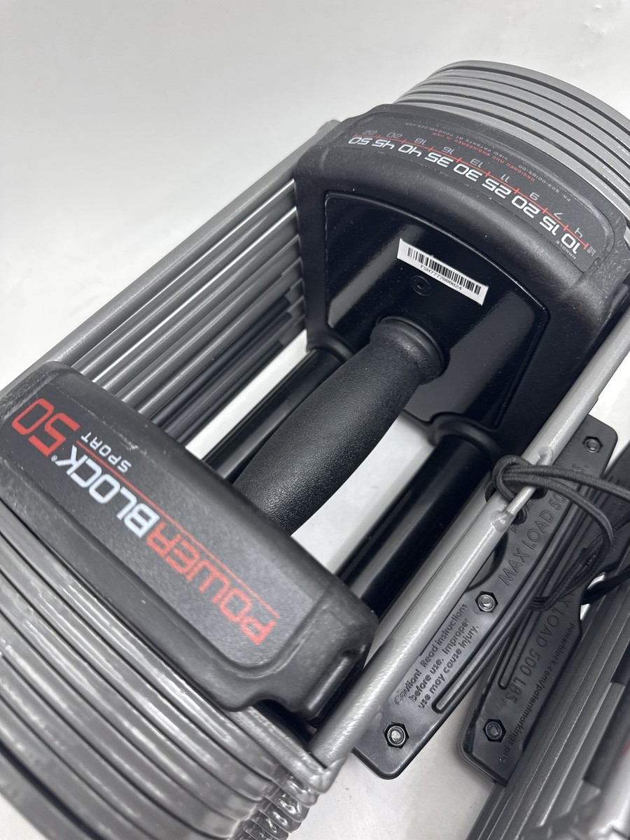 美品❗️POWERBLOCK SPORT 50 ダンベル POWERBLOCK SPORT 50 ADJUSTABLE DUMBBELL SET, 50 LBS PER HAND, 2PC