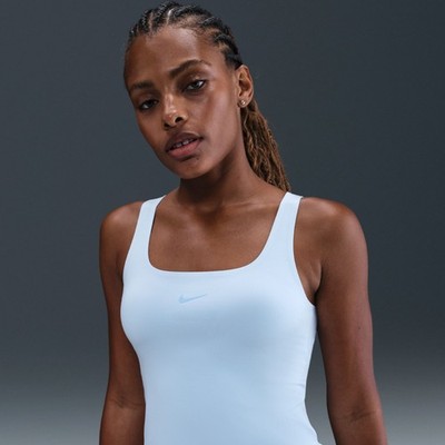 NEW Nike HQ8082-441 Form Blue Stealth Evaporation Tank Top Shirt
