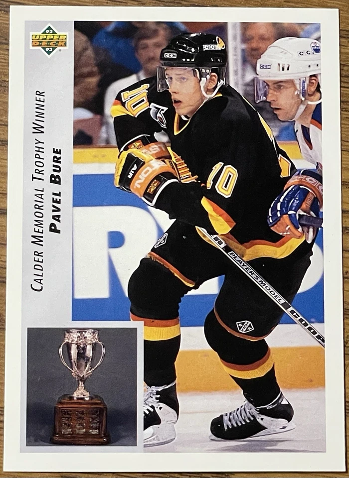 Pavel Bure 1992-93 Upper Deck Calder Trophy Winner Card #431 NHL HOF Free Ship - Image 3 of 3