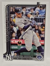 2025 Topps Update Series - Season Highlights Checklist Aaron Judge #US86