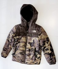 The North Face Jacket Boys S Camo Puffer Hooded Insulated Winter Coat Warm
