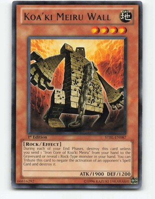 Koa'ki Meiru Wall STBL-EN087 Starstrike Blast-1st Edition 1st Edition