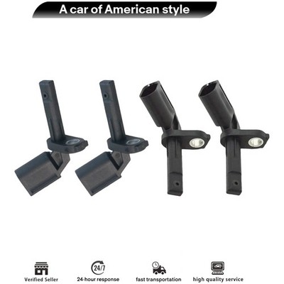 4Pc ABS Wheel Speed Sensor Set Fit For 14-18 Porsche Macan 95B927803B 95B927804B