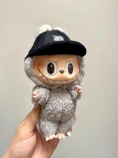 Hancrafted Labubu Baseball Fitted Hat  - Many Color Options Available (No Doll)