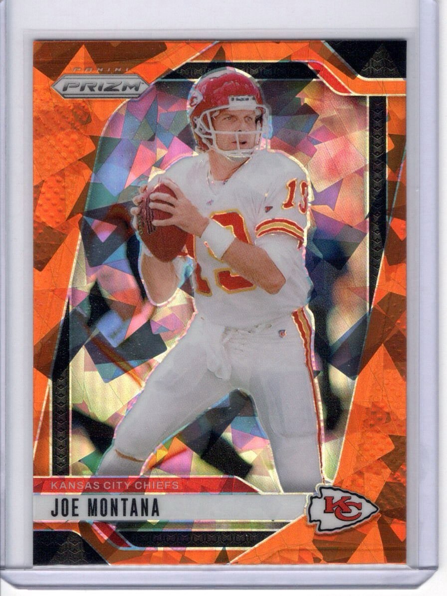 2024 Panini Prizm - Joe Montana #147 Orange Ice Prizm