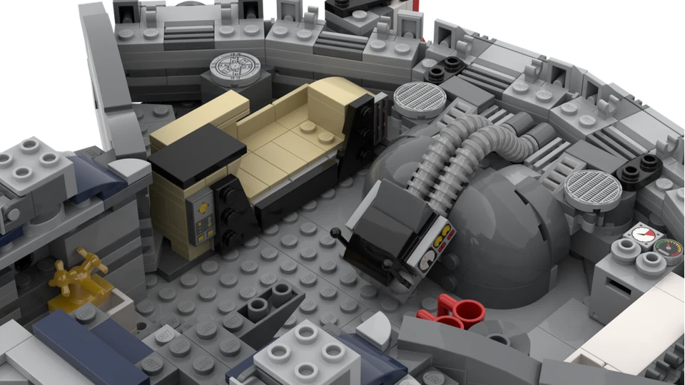 Modubrix Moc Building Blocks Sets YT-985 Transport Ship Bricks Toys Kits 2335Pcs - Image 2 of 4