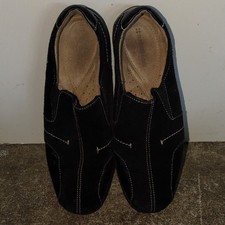 Naturalizer Women's Black Slip-On Comfort Flat Casual Walking Shoes