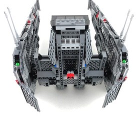 LEGO Star Wars: Kylo Ren's Command Shuttle 75104 Modded Complete Minifigures Box