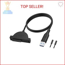 ELFJMZP Slimline SATA to USB 2.0 Adapter Cable for Laptop CD/DVD Drive 7 6 Pin