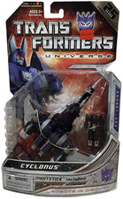 Transformers Universe Cyclonus 25th Anniv. Deluxe Class Action Figure NEW 2008