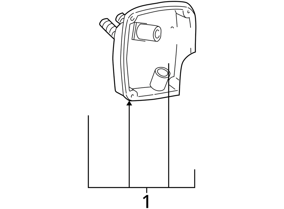 Оригинальный правосторонний задний фонарь для Ford F-350 1999 Super Duty CRA5S - Изображение 4 из 4