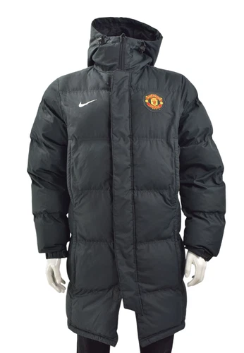 adidas Manchester United GREY Football  Warmth Winter Jacket SIZE S adults
