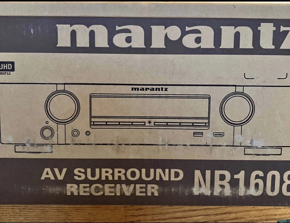 Marantz Home Theater Receiver NR1608 7.2-Channel Wi-Fi BRAND NEW - Image 4 of 4