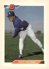 1992 Bowman #223 Teddy Higuera