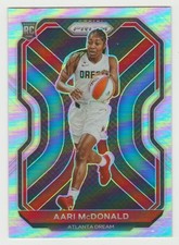 2021 Panini Prizm #91 Aari McDonald Silver Prizm Rookie Card