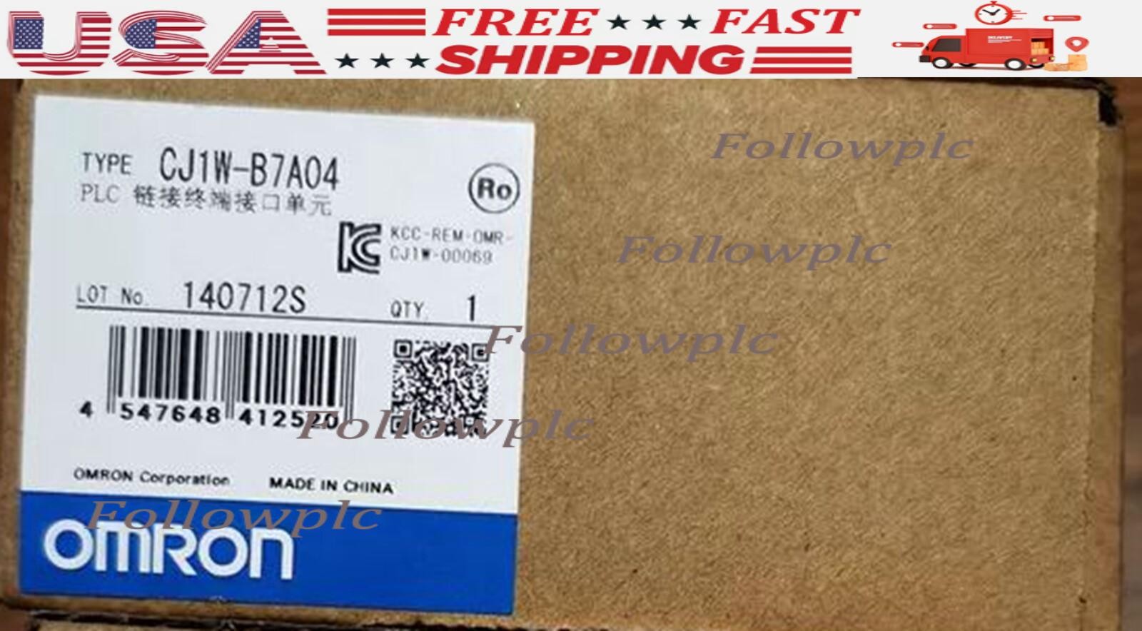 NEW Omron CJ1W-B7A04 CJ1 Basic 64-Point I/O Interface Unit PLC Module 1PC