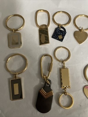 Lot Of 12 VTG Foster Key Rings Clearance #A93