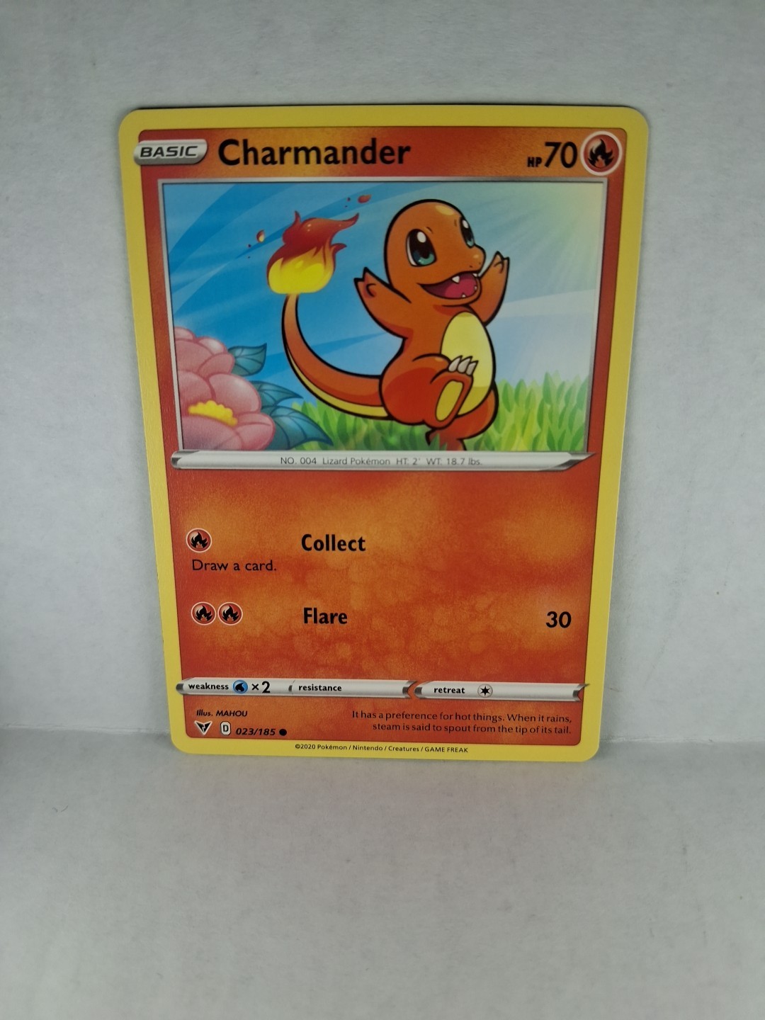 Charmander 023/185 Non Holo SWSH Vivid Voltage Pokemon Card NM