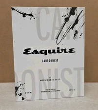 ESQUIRE CARTOONIST BY MICHAEL MALUL  100ml 3.4 Oz DE PARFUM SPRAY 